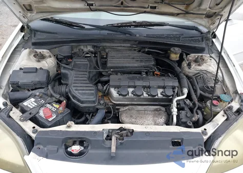 2003 Honda Civic Ex из США, поврежденный, VIN 2HGES267X3H554583